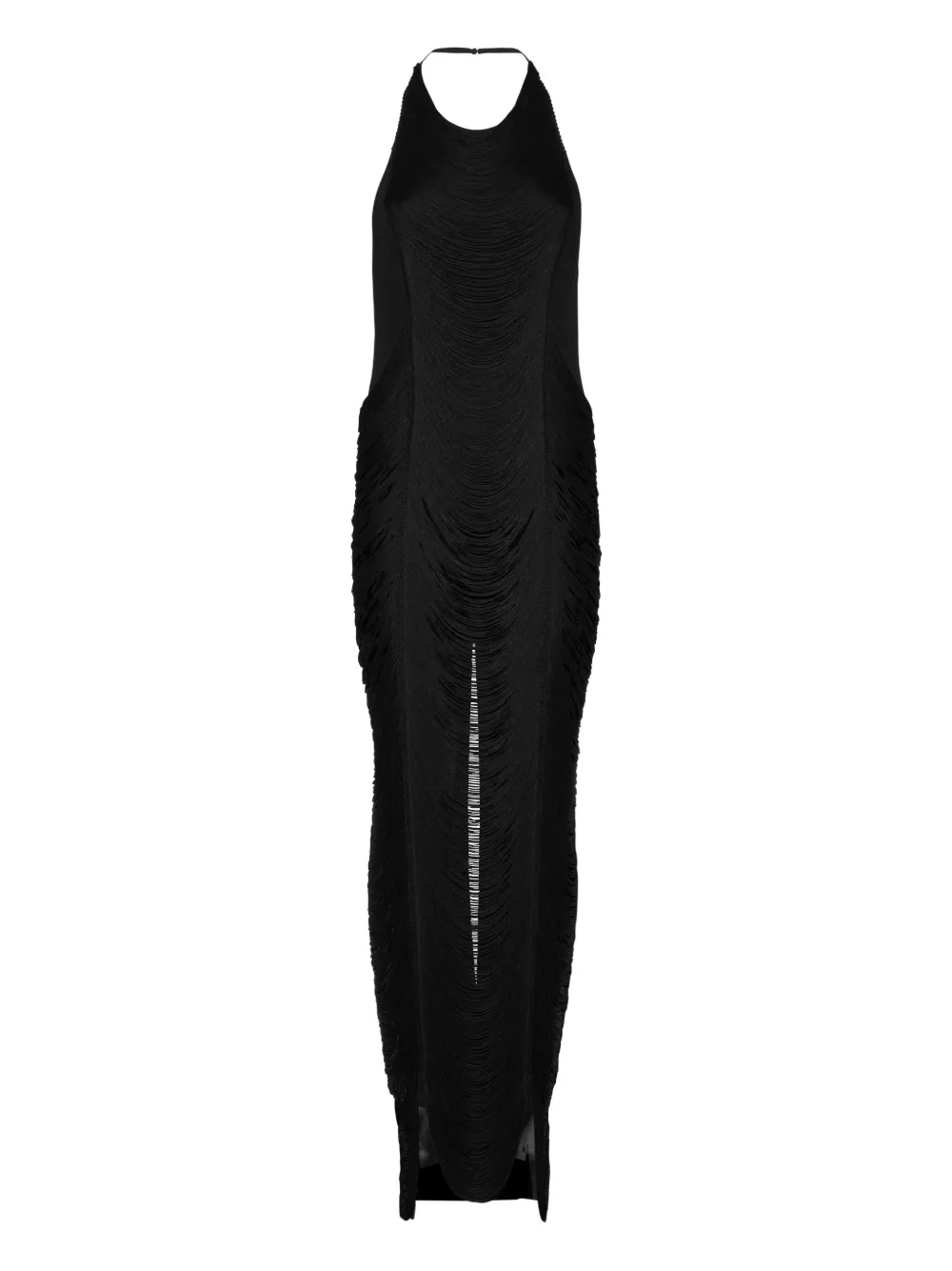 Philipp Plein Fragnes maxi dress Zwart