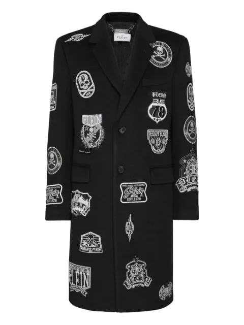 Philipp Plein patches coat