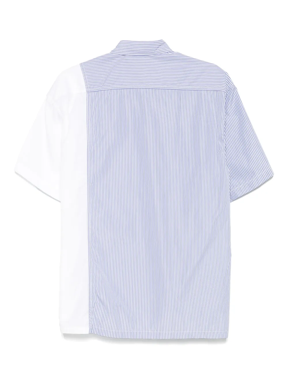 Comme des Garçons Homme Gestreept overhemd - Blauw