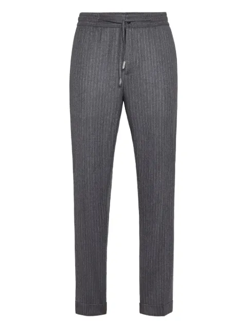 Billionaire pantalones con motivo de rayas diplomáticas
