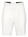Billionaire wool cargo shorts - White