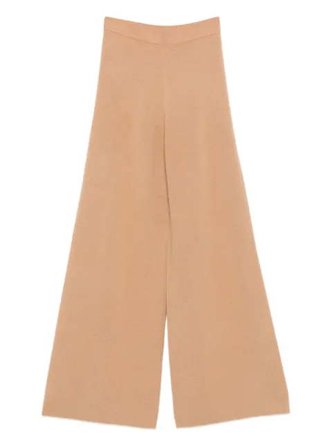 Max Mara knitted ribbed-waist trousers