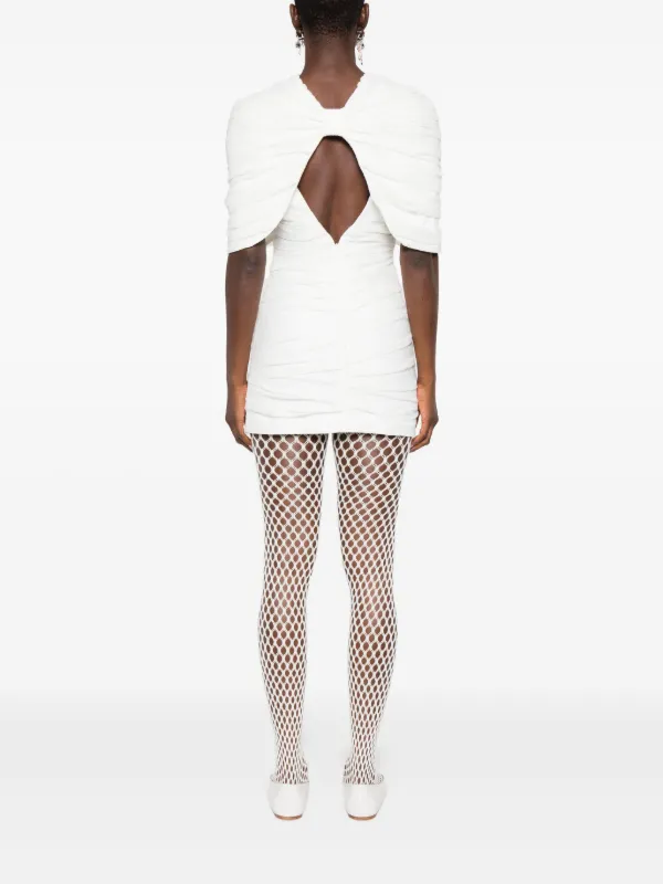 SHUSHU/TONG shushutong ホワイトミニワンピース 半袖 SHUSHU/TONG shushutong ホワイトミニワンピース 半袖 SHUSHU