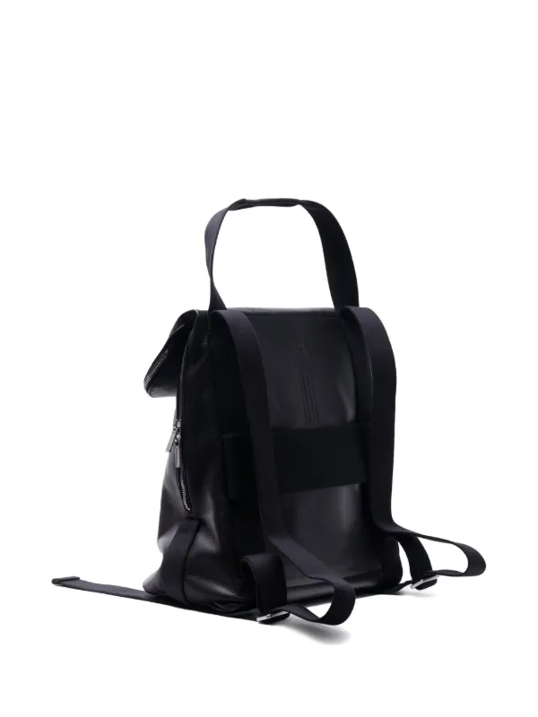Rick Owens レザー バックパック | ブラック | FARFETCH JP