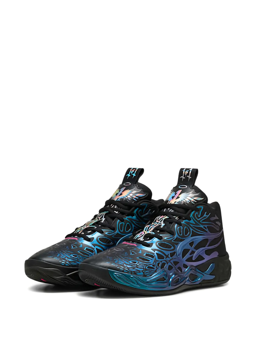 PUMA flame-wing sneakers Black