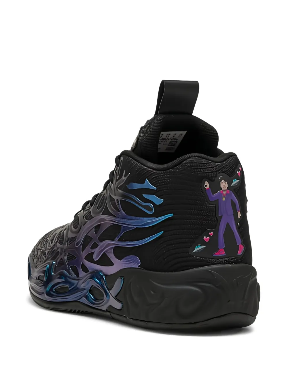 PUMA flame-wing sneakers Black