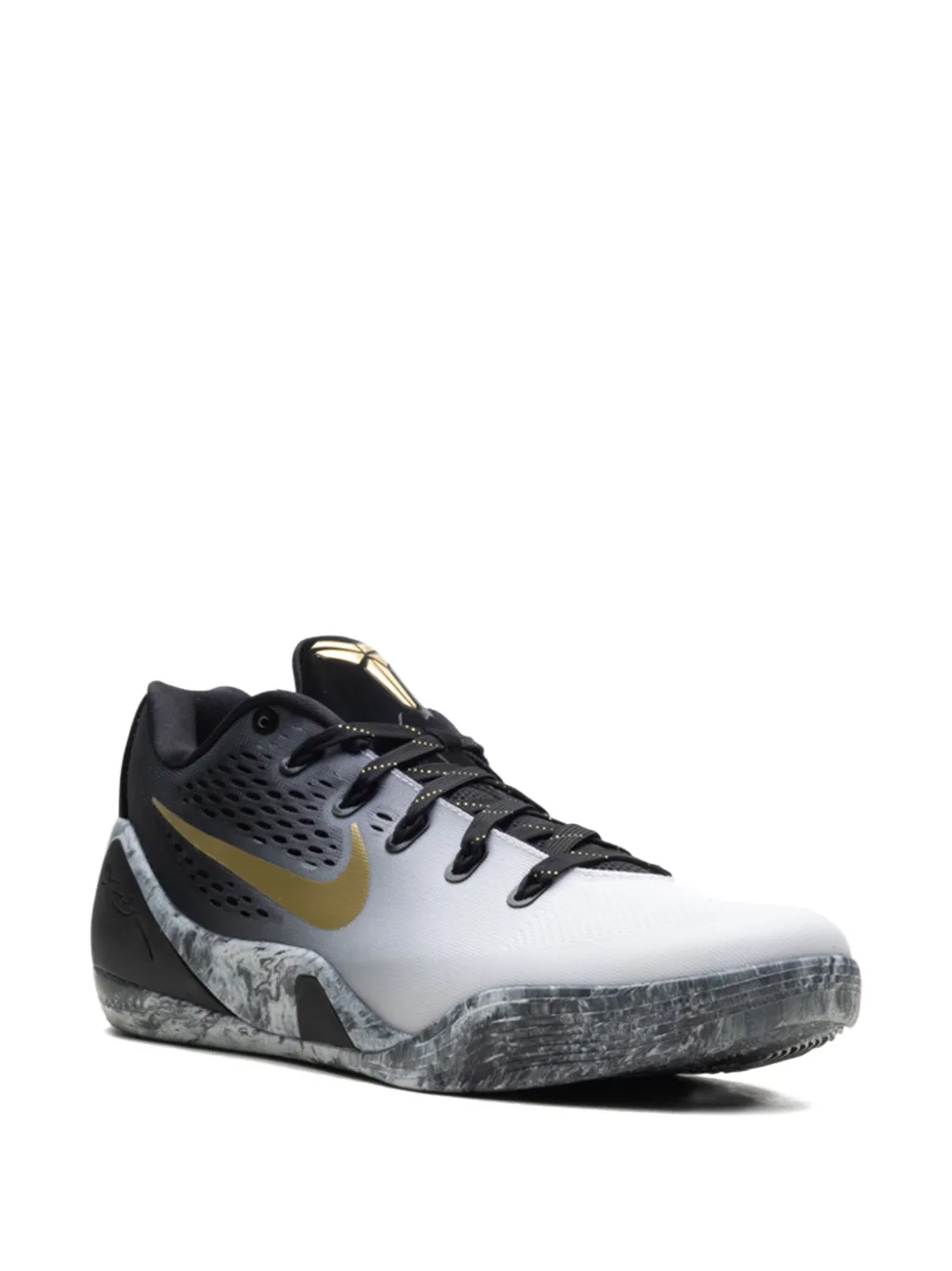 Nike Kobe 9 Elite Low EM Protro "Black Metallic Gold Black" sneakers