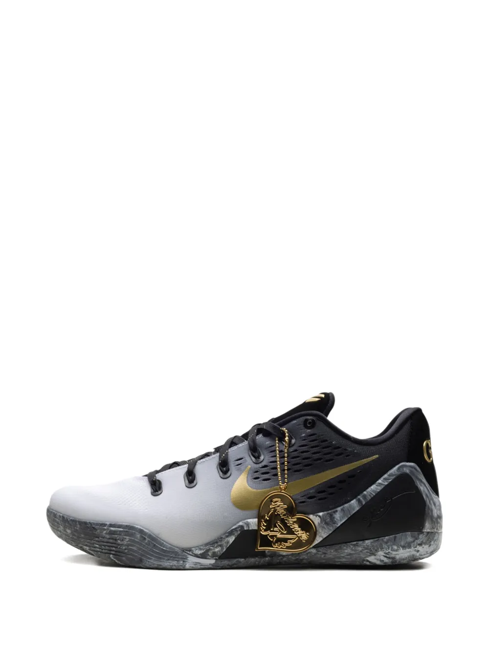 Nike Kobe 9 Elite Low EM Protro "Black Metallic Gold Black" sneakers