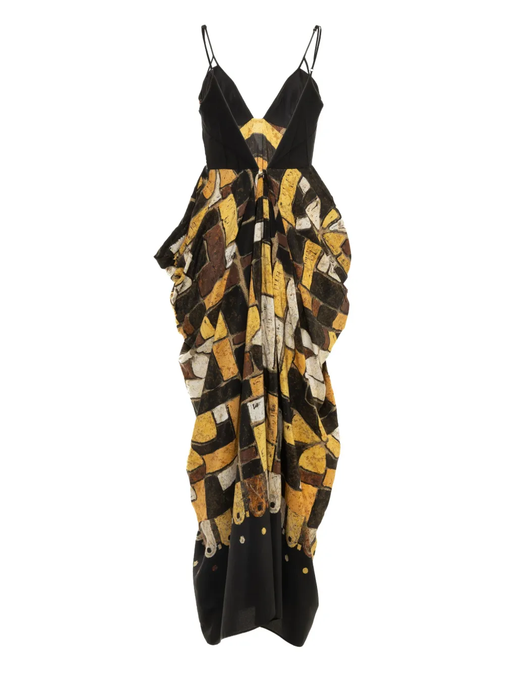 YANGKEHAN silk dress - Zwart