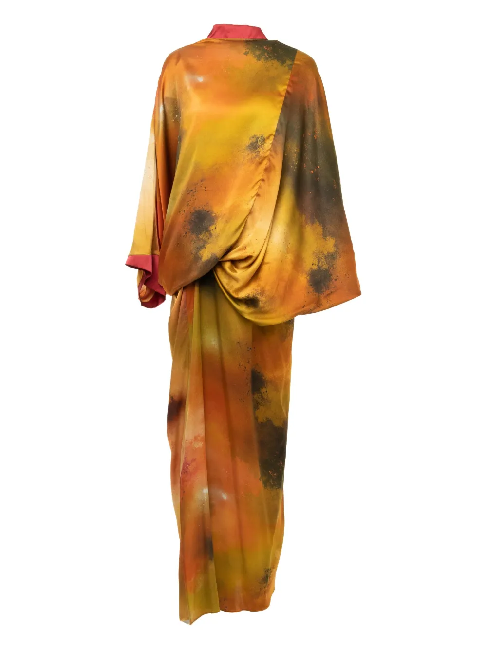 YANGKEHAN silk dress - Oranje