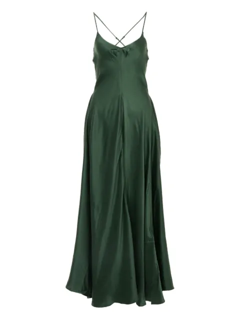 YANGKEHAN silk dress