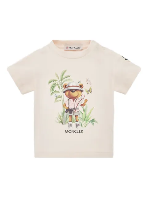 Moncler Enfant graphic-print t-shirt