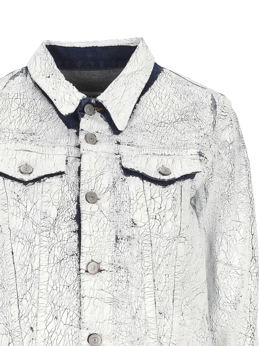MM6 Maison Margiela Denim jack Wit