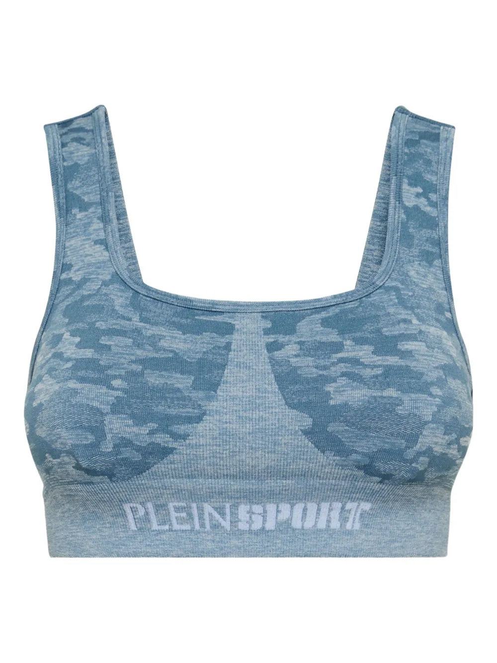 Plein Sport-bh met camouflageprint Blauw