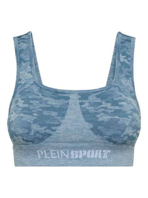 Plein Sport bra deportivo con motivo militar