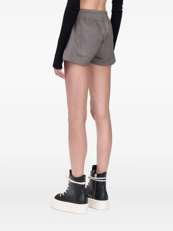 Rick Owens Fog Boxer ショートパンツ | ブラウン | FARFETCH JP