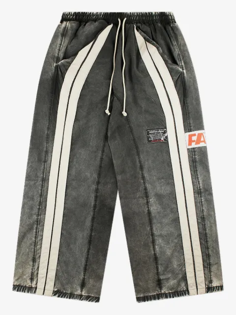 RRR123 Trappist Penta striped trousers