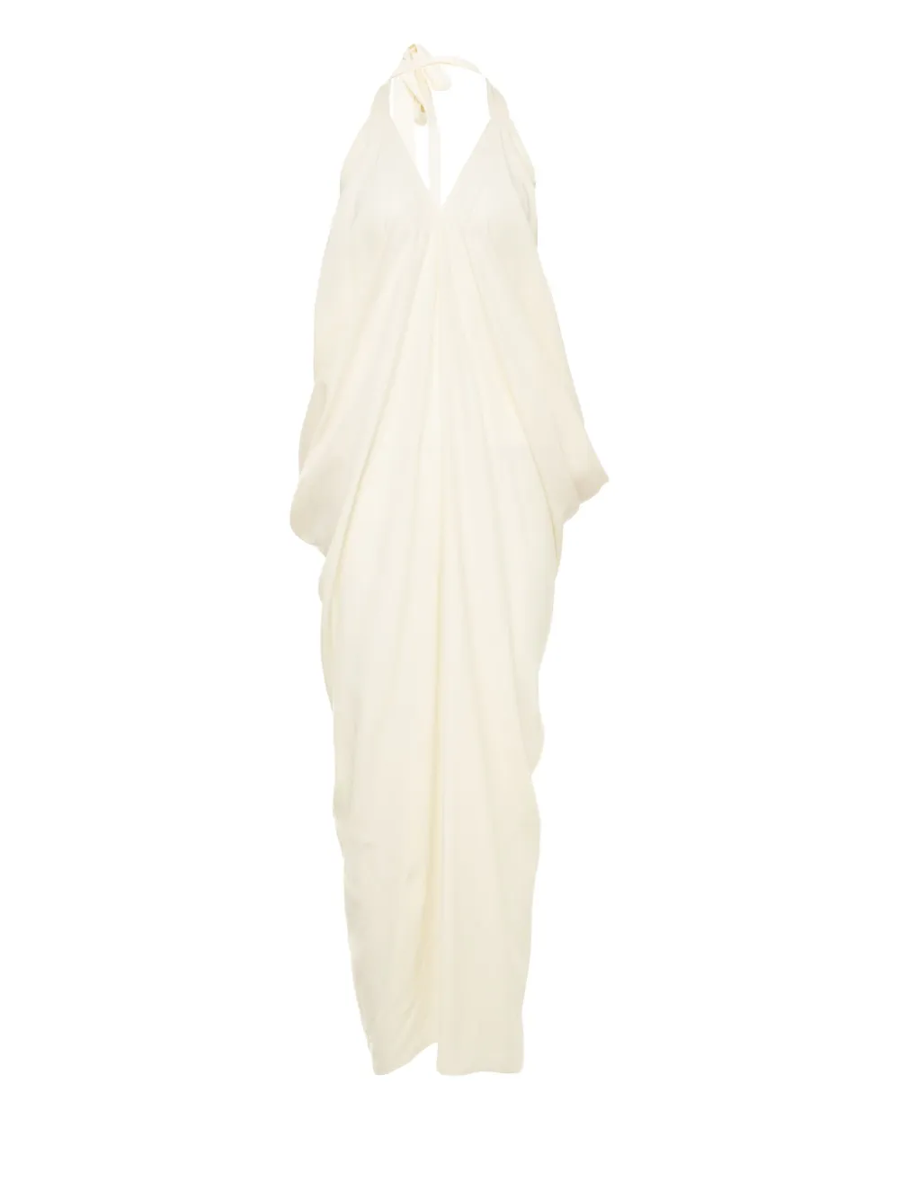YANGKEHAN silk dress - ホワイト YANGKEHAN silk dress - ホワイト