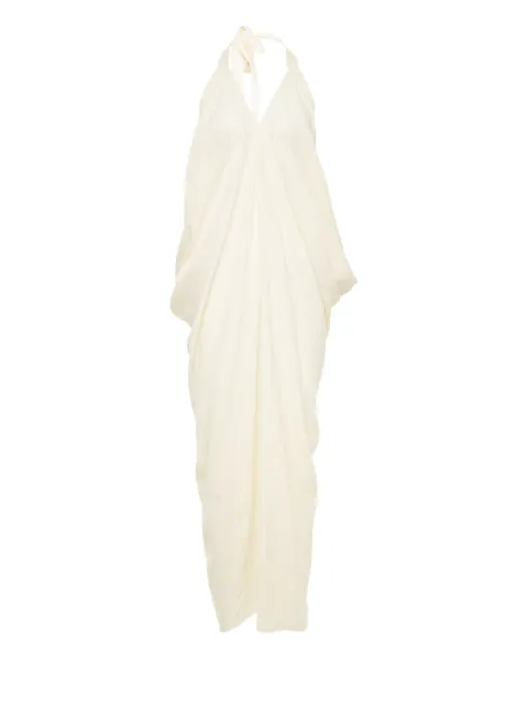 YANGKEHAN silk dress