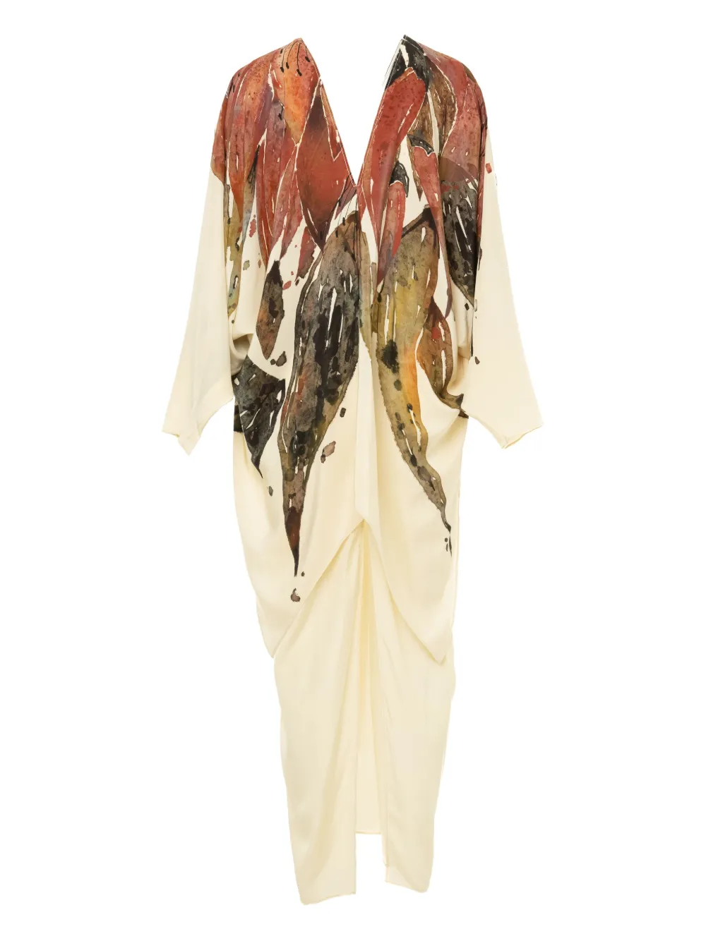 YANGKEHAN silk dress - Beige