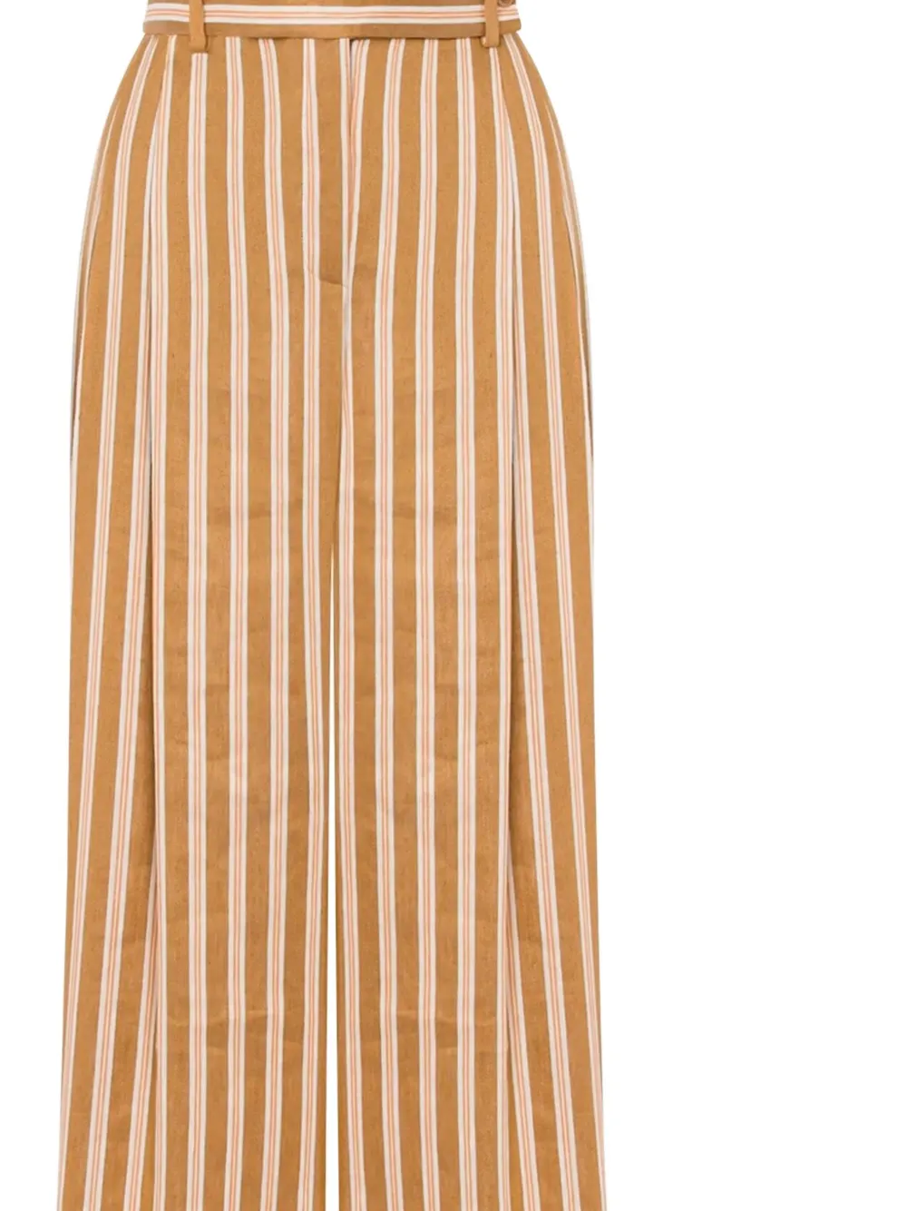 Alberta Ferretti striped trousers - Beige