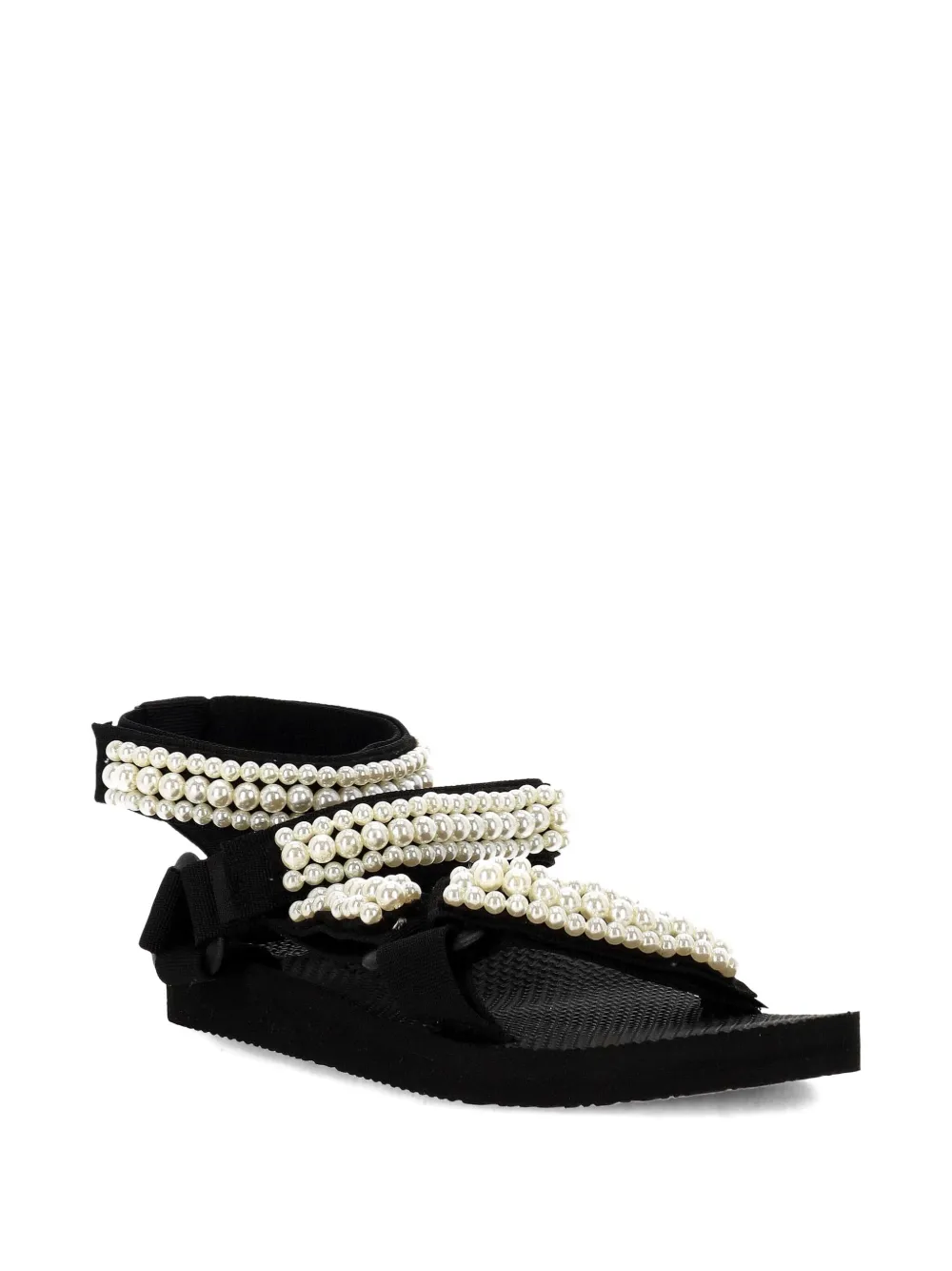 Arizona Love pearl-embellished sandals - Zwart