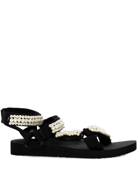 Arizona Love pearl-embellished sandals