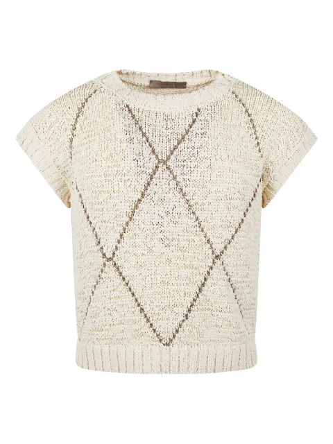 D.Exterior knitted t-shirt