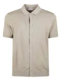 Manuel Ritz short-sleeve button-front cardigan - Neutrals
