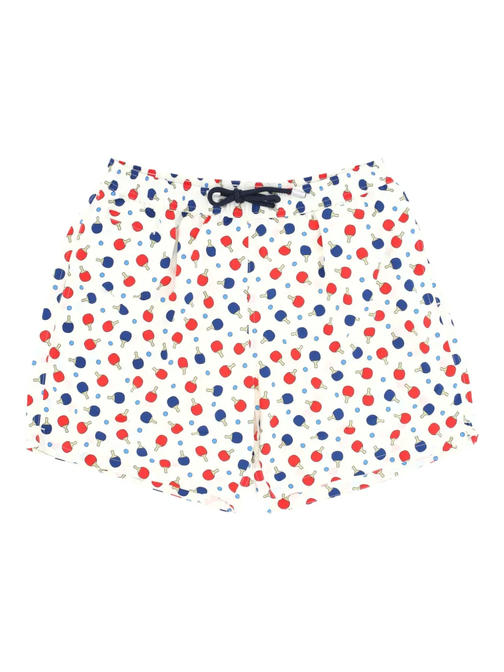 MC2 Saint Barth graphic-print swim shorts | White | Image 1