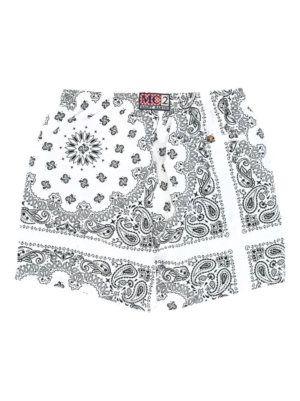 MC2 Saint Barth short de bain à imprimé cachemire | Shorts de bain | Image 2