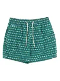 MC2 Saint Barth graphic-print swim shorts - Green