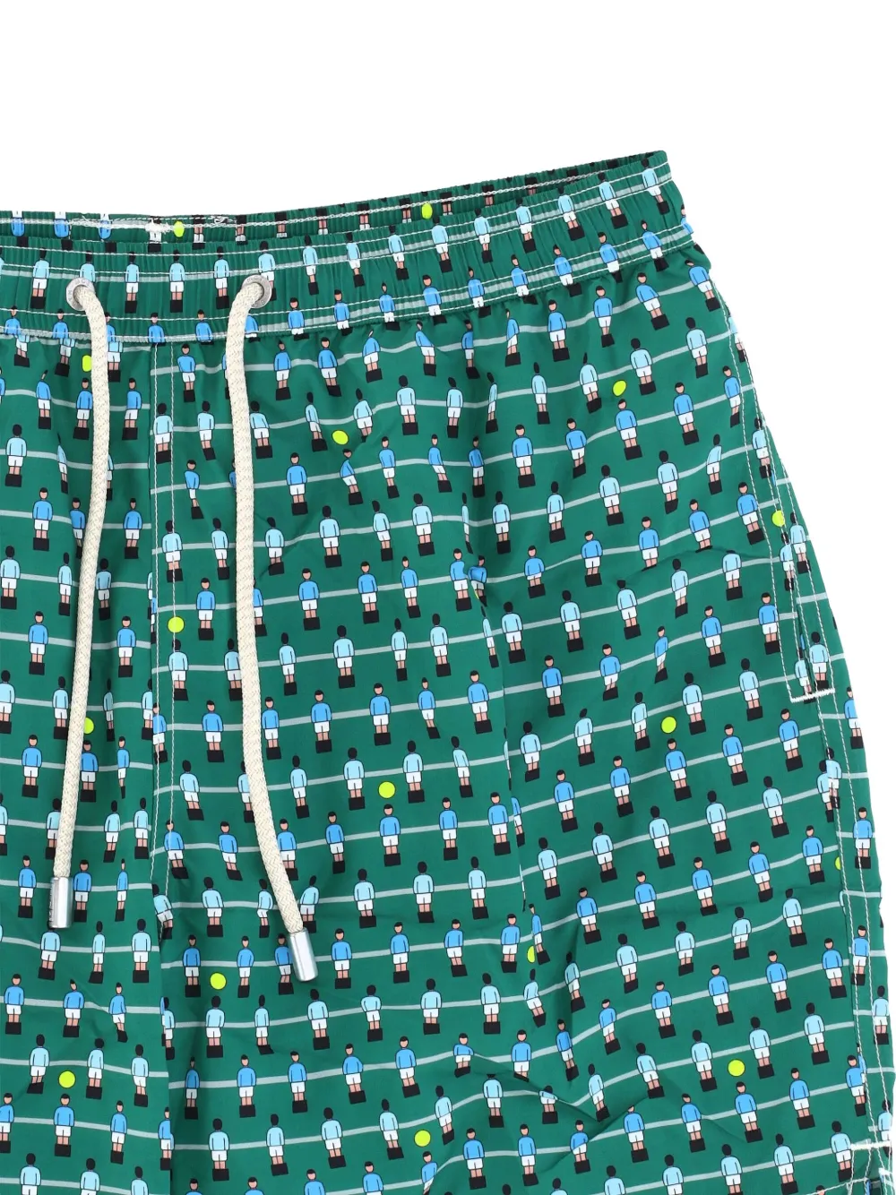 MC2 Saint Barth Zwembroek met grafische print Groen