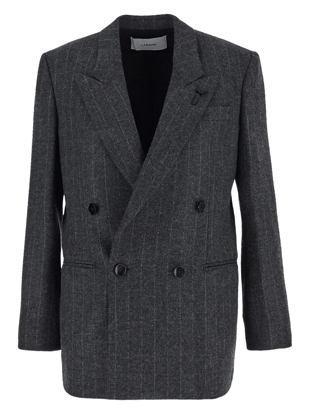Lardini Blazer met dubbele rij knopen Grijs