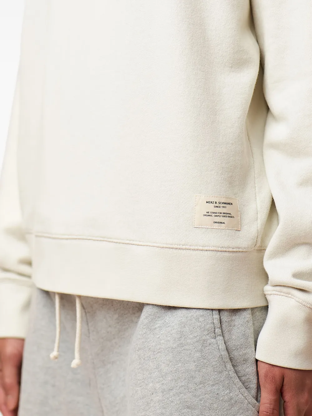 MERZ B SCHWANEN FLEECE SWEATSHIRT