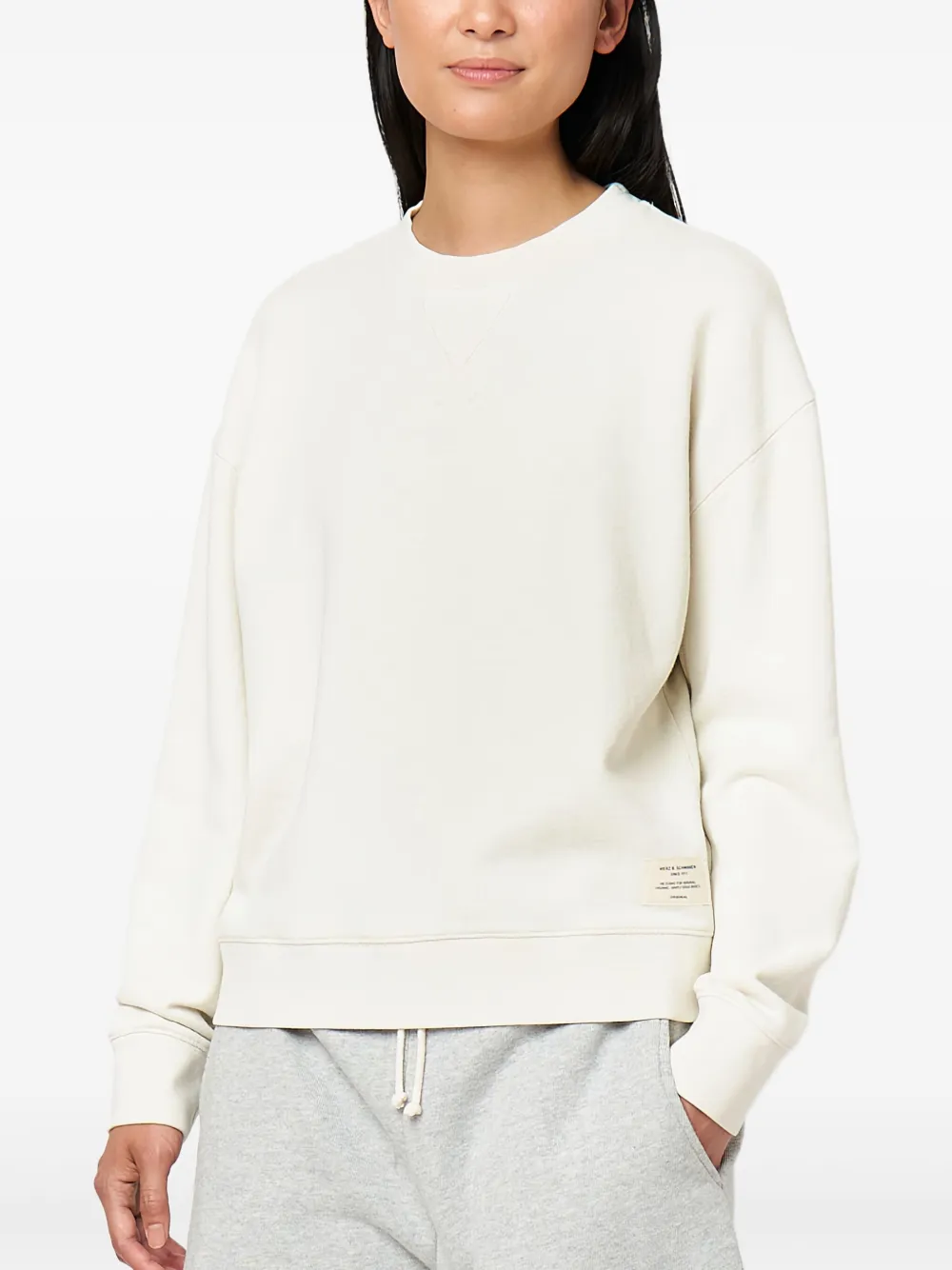 MERZ B SCHWANEN FLEECE SWEATSHIRT