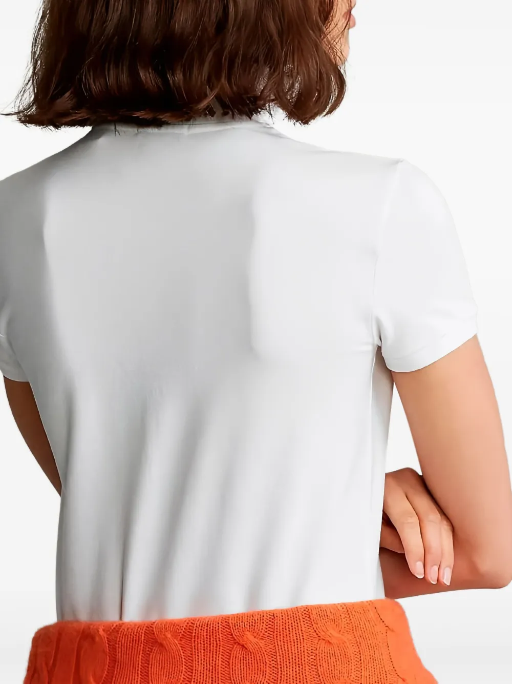 Ralph Lauren Collection Poloshirt met borduurwerk - Wit