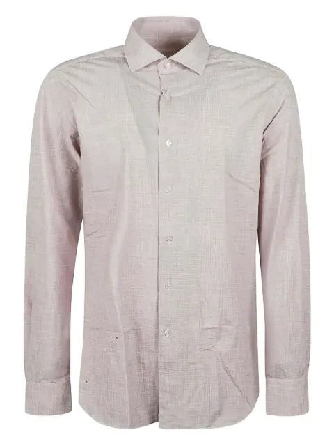 Xacus textured button-down shirt