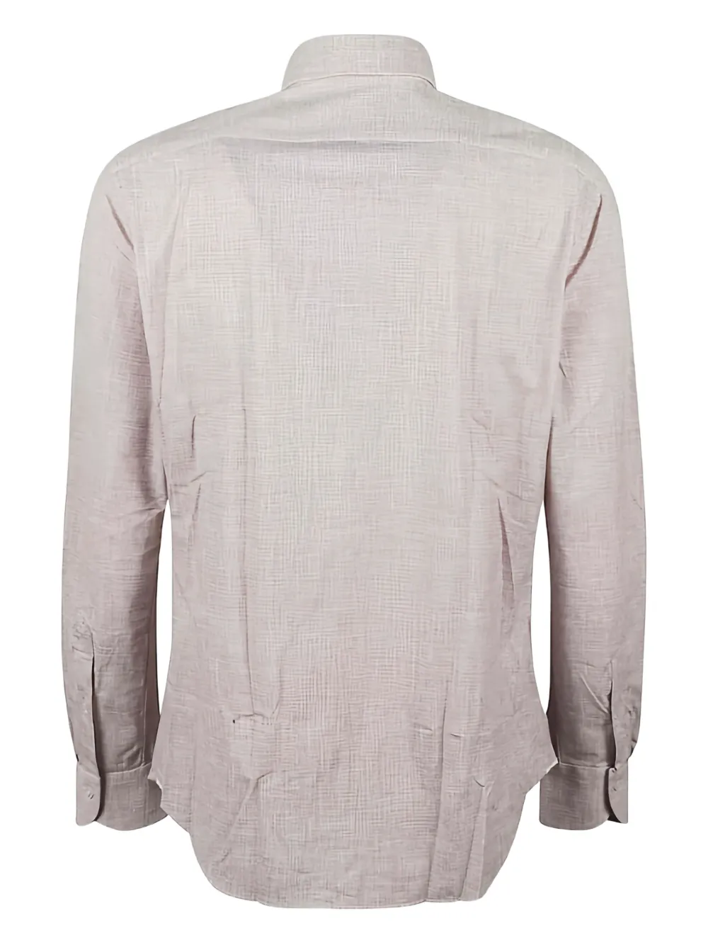 Xacus textured button-down shirt - Grijs