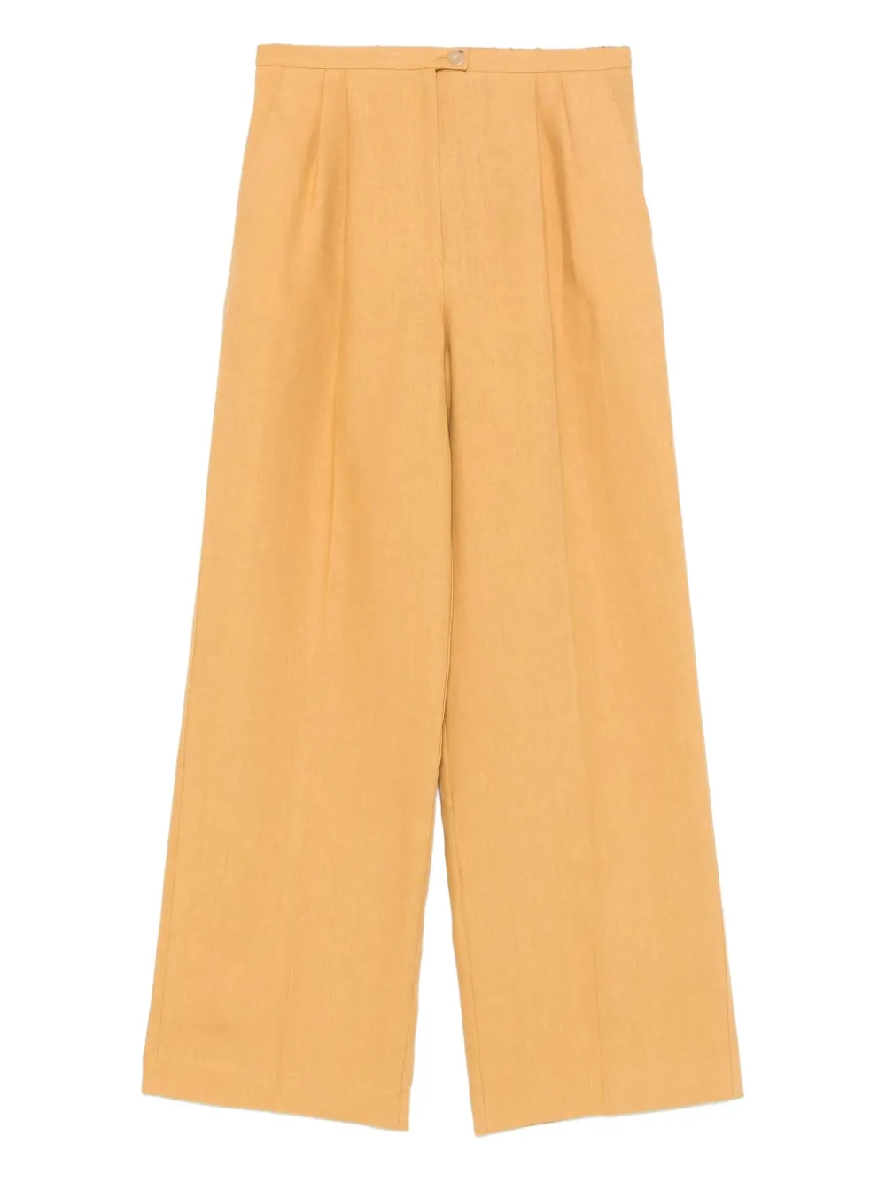 Forte Linnen broek Oranje