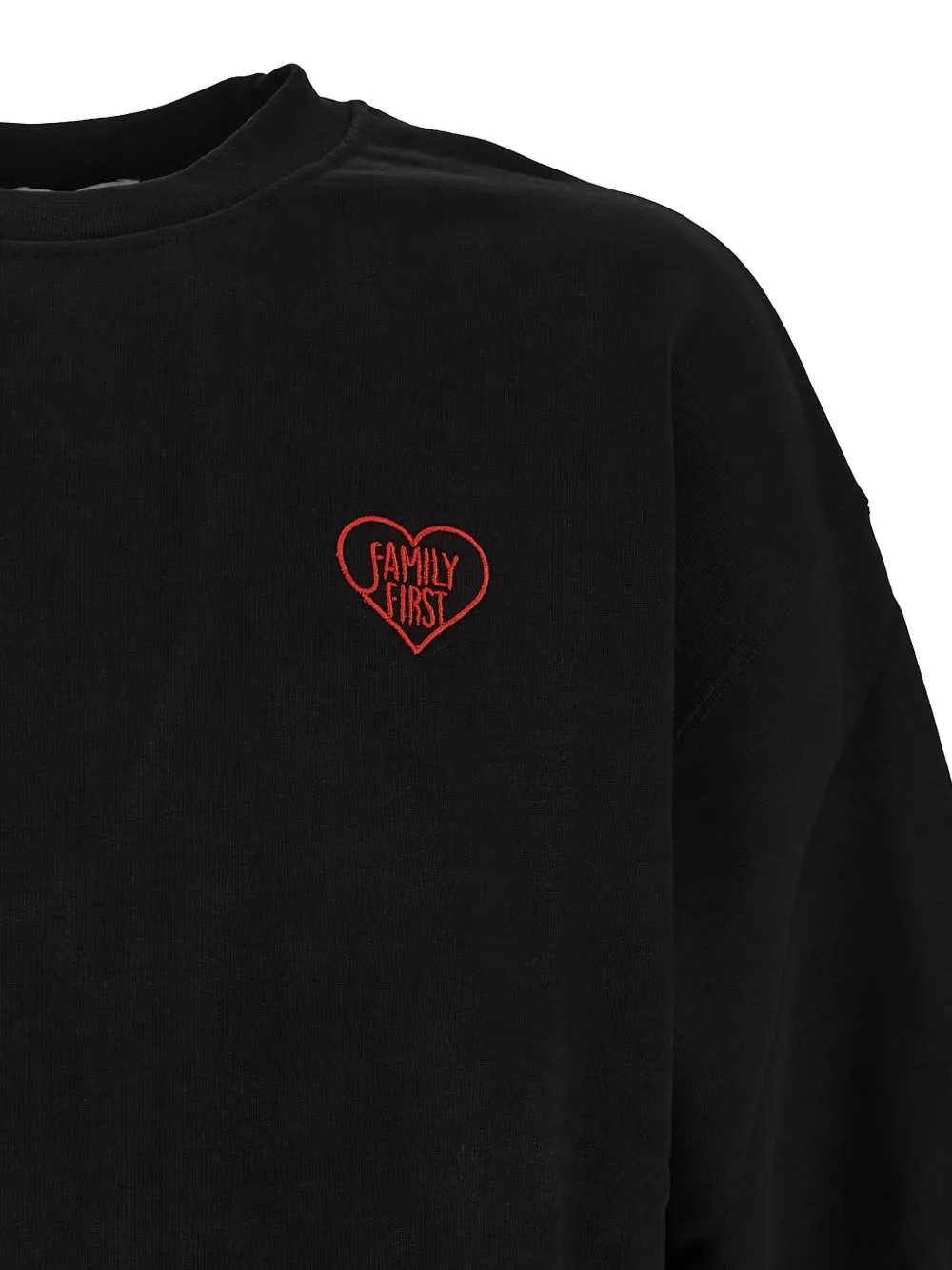 logo-embroidered sweatshirt