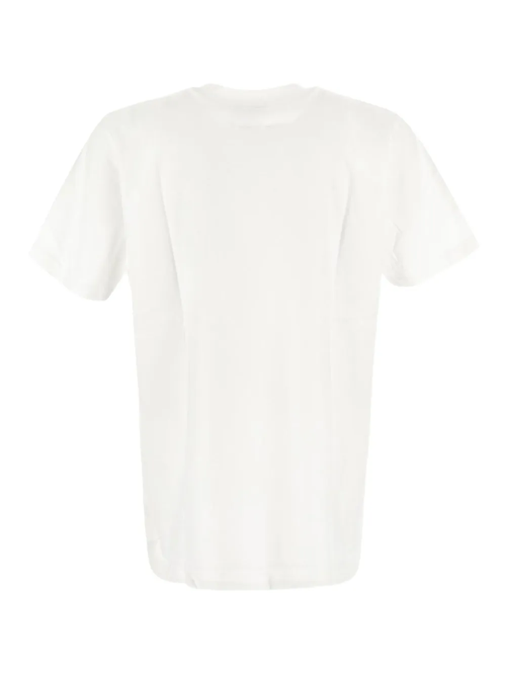 Family First T-shirt met ansichtkaart-print - Wit
