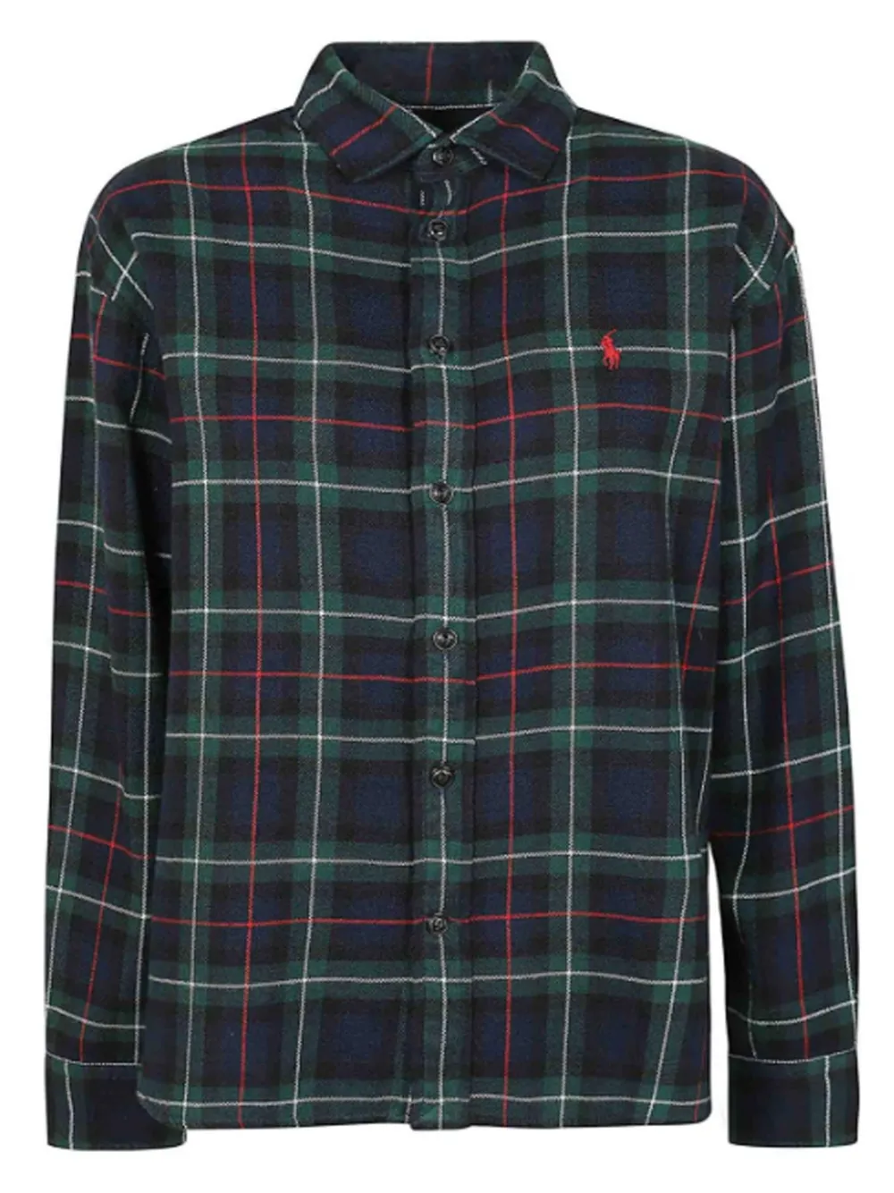 Ralph Lauren Collection Geruit blouse Blauw
