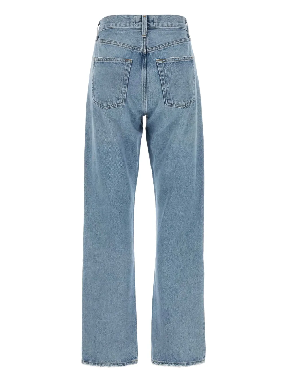 AGOLDE Katoenen mom jeans Blauw