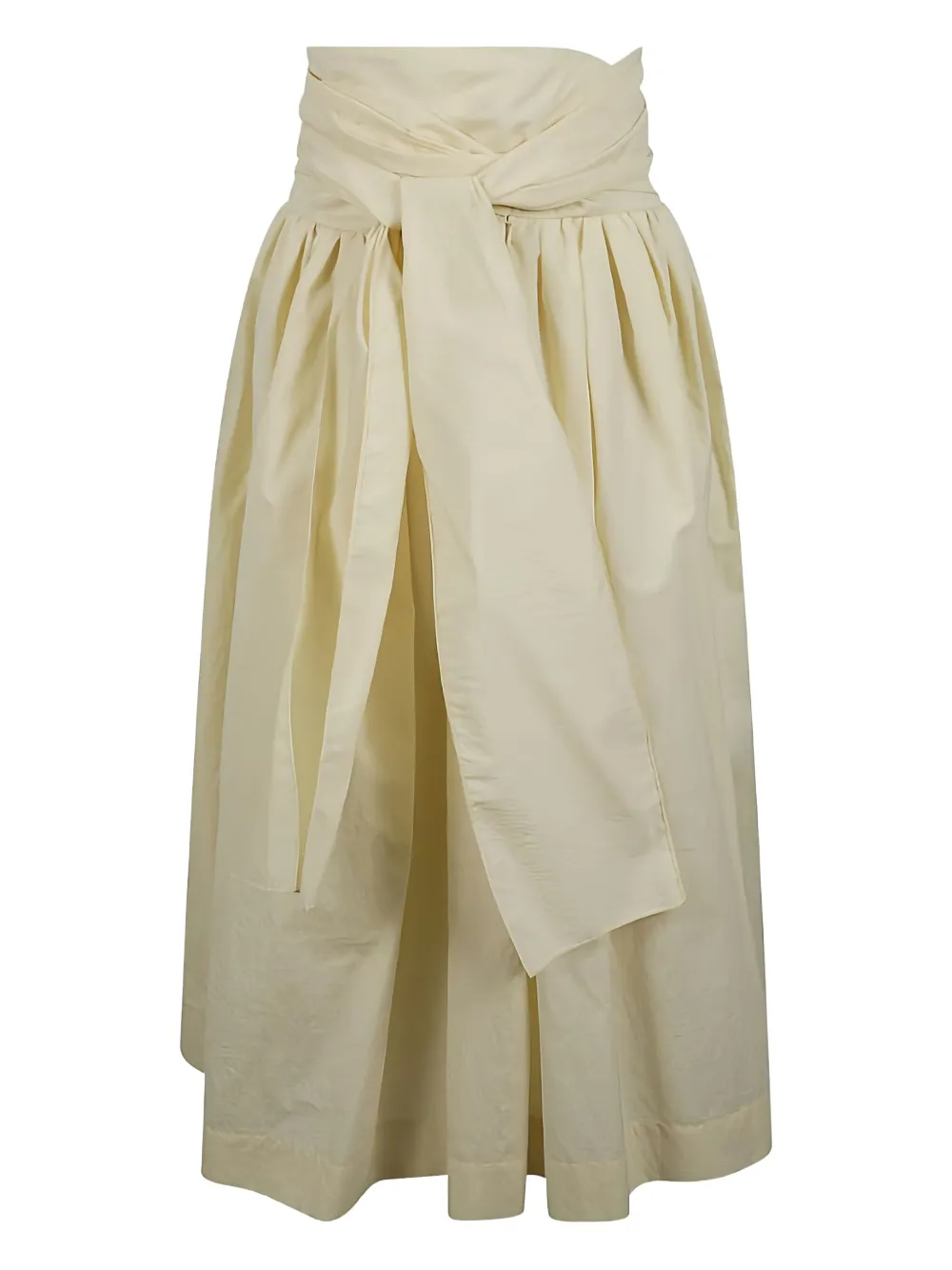 Fabiana Filippi Gestrikte midi-rok - Beige