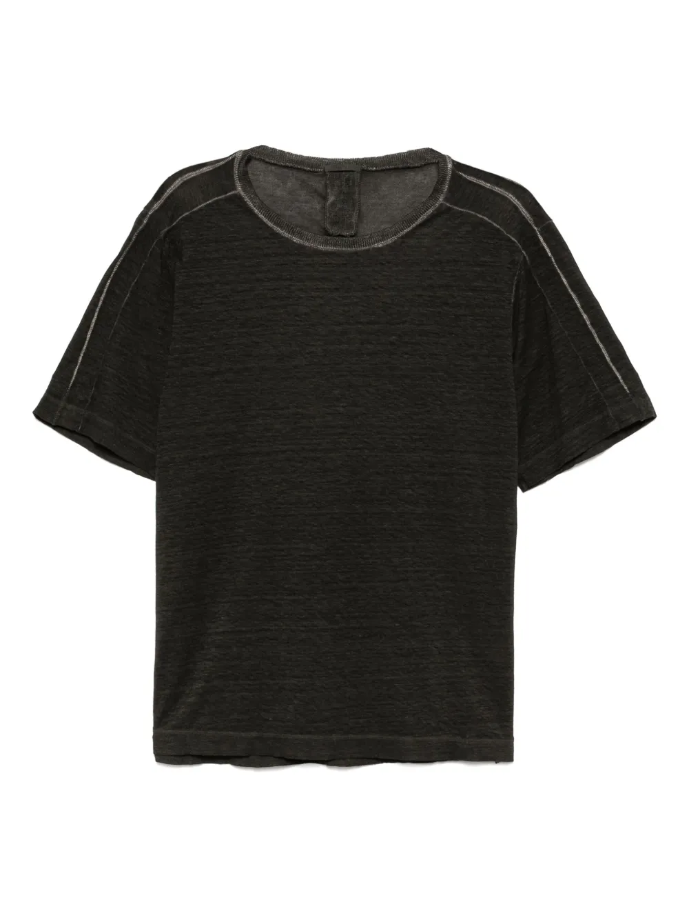 Transit fade dyeing t-shirt | Grey | Image 1