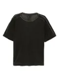 Transit fade dyeing t-shirt - Grey