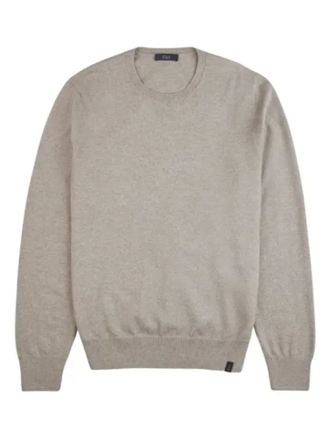 Fay crew-neck virgin-wool sweater