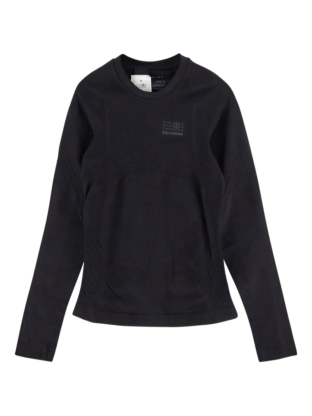 MM6 Maison Margiela X Salomon Baselayer T-shirt - ブラック MM6 Maison Margiela X Salomon Baselayer T-shirt - ブラック