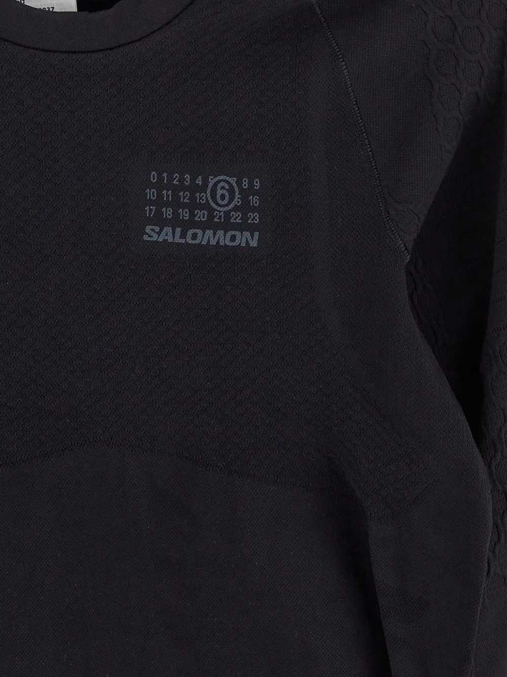 MM6 Maison Margiela X Salomon Baselayer T-shirt Zwart